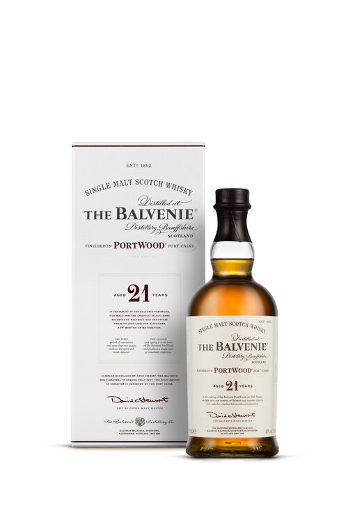 Balvenie 21 years Portwood Scotch Whisky (Rarität) 