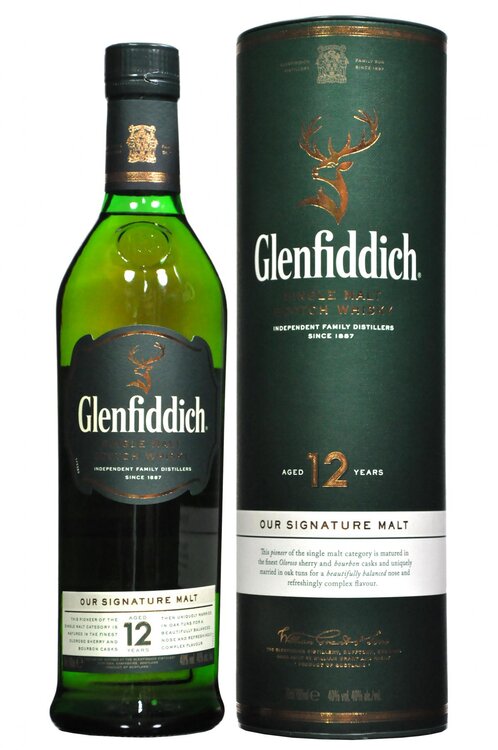 Glenfiddich 12 Years Pure Malt Whisky