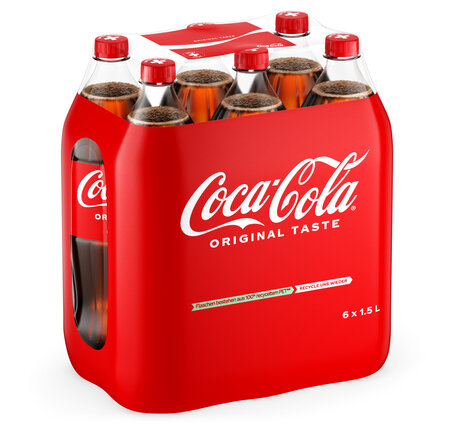 Coca-Cola 6-Pack 1.5 L PET EW