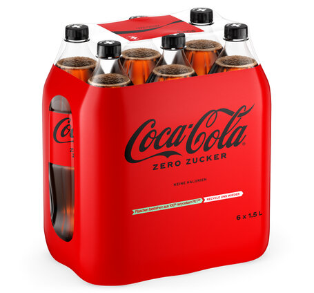 Coca-Cola ZERO 1.5 L 6-Pack PET EW