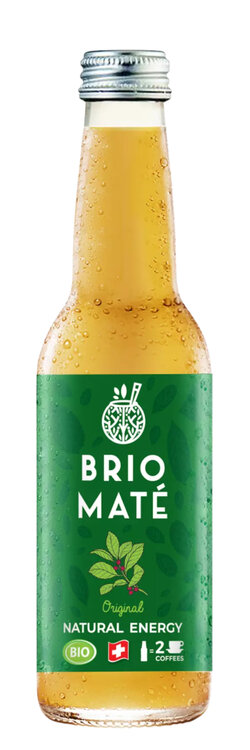 Brio Mate Minze & Zitrone Bio 33 cl EW Flasche