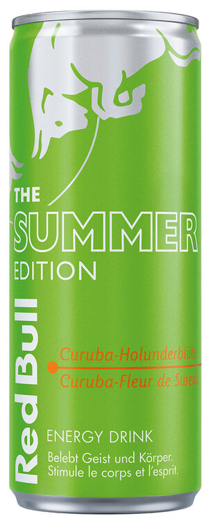 Red Bull Summer Edition 2024 Curuba Holunderblüte Energy Drink