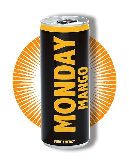 Monday MANGO Energy Drink Dose