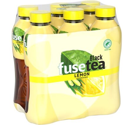 Fuse Tea Lemon Lemongrass 50 cl PET 6-Pack