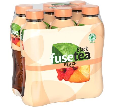 Fuse Tea Peach Hibiscus 50 cl PET 6-Pack
