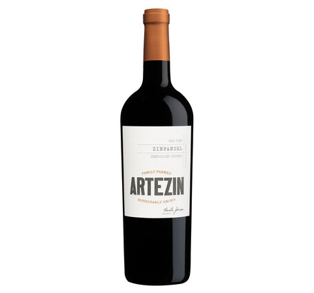 Artezin Zinfandel Mendocino County Hess Family Wine Estates California 