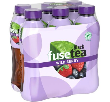 Fuse Tea Wild Berry 50 cl PET 6-Pack